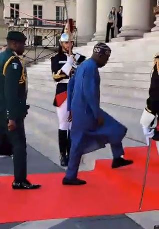 Video Of Tinubu Arriving To Join World Leaders For Paris Summit Closing